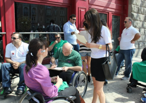Persons with Disabilities call for the Society to Participate into Elections